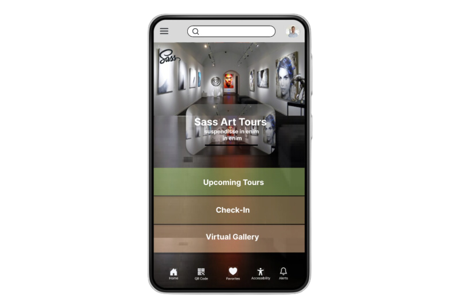 ConnecTour App Mockup transparent